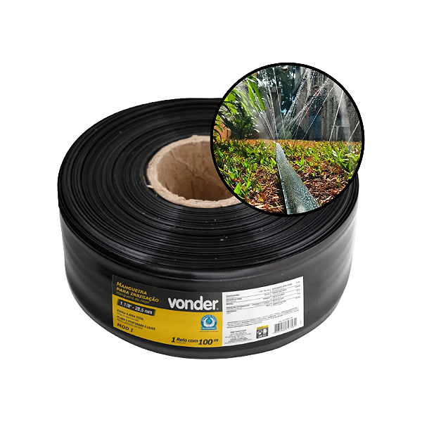 Mangueira Irrigação Microperfurada 100 Metro Horta Plantação