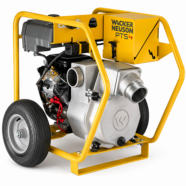 Motobomba a Gasolina WACKER 15 HP - 4 Polegadas (Água Suja)