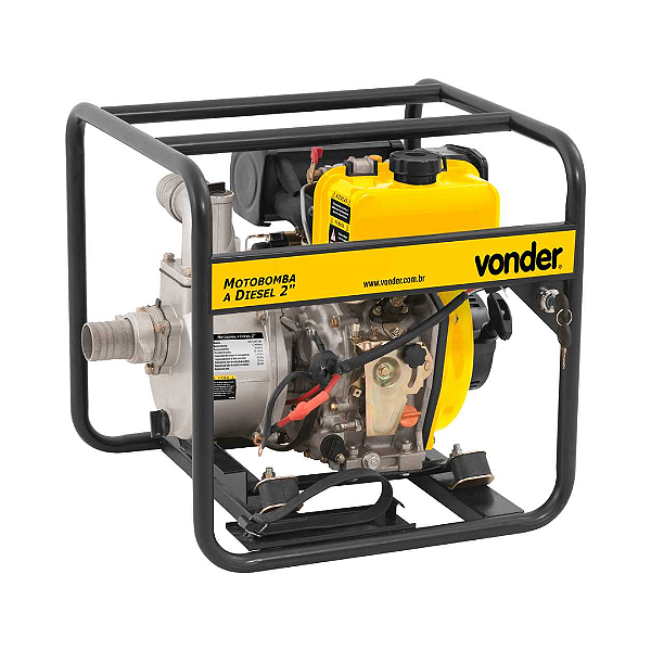 Motobomba a Diesel VONDER 5 HP - 2 Polegadas Autoescorvante