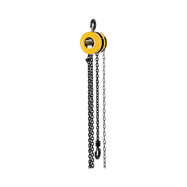 Talha Manual VONDER - 0,5 Tonelada x 3 Metros