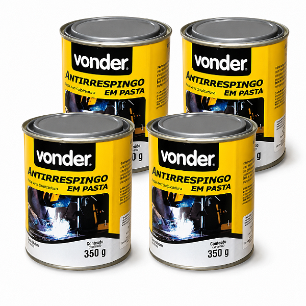 Kit 4 Antirrespingo em Pasta VONDER - 350g