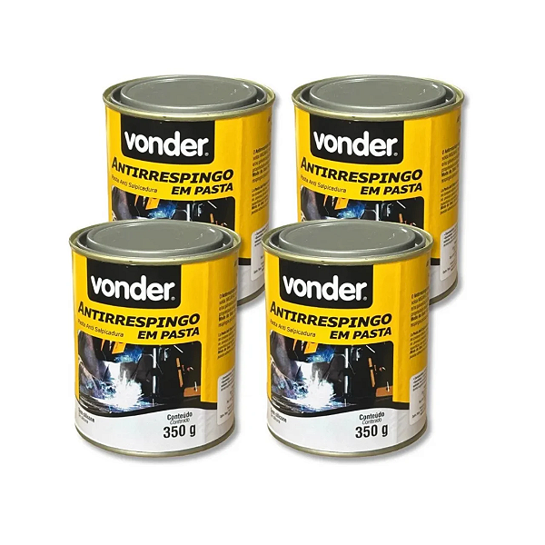 Kit 4 Antirrespingo em Pasta VONDER - 350g