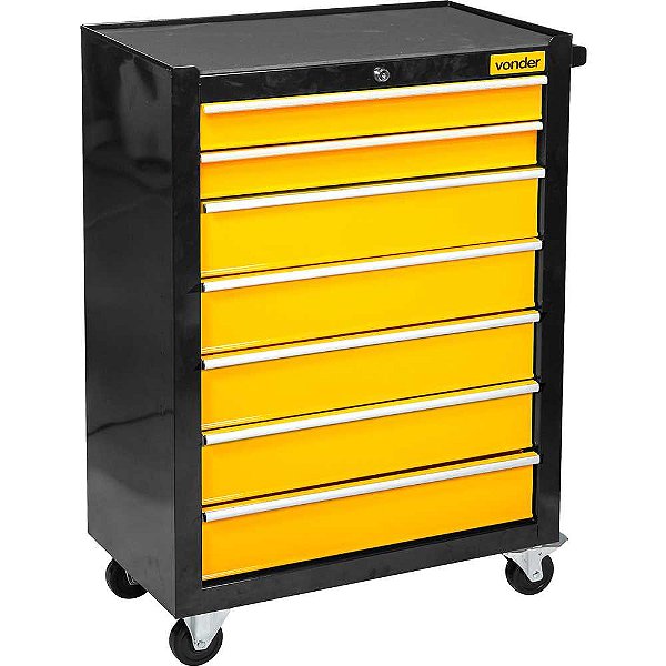 (3599070070) - Carro para ferramentas, com 7 gavetas, VONDER