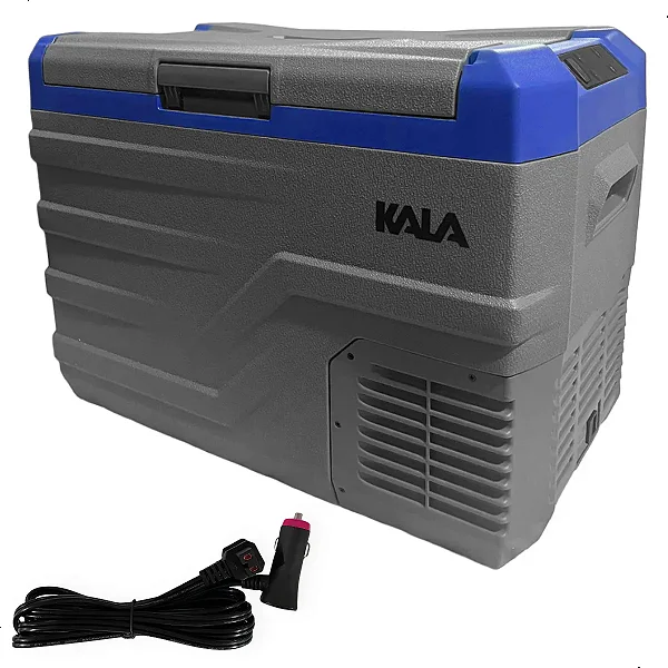 Geladeira Portátil Kala 40L - Freezer 12V/24V e Bivolt (127V/220V)