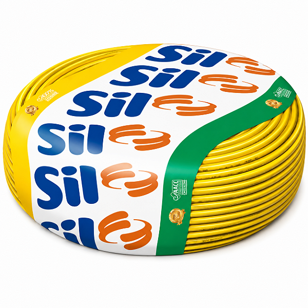 Cabo FlexSil 750 V 2,50 Amarelo
