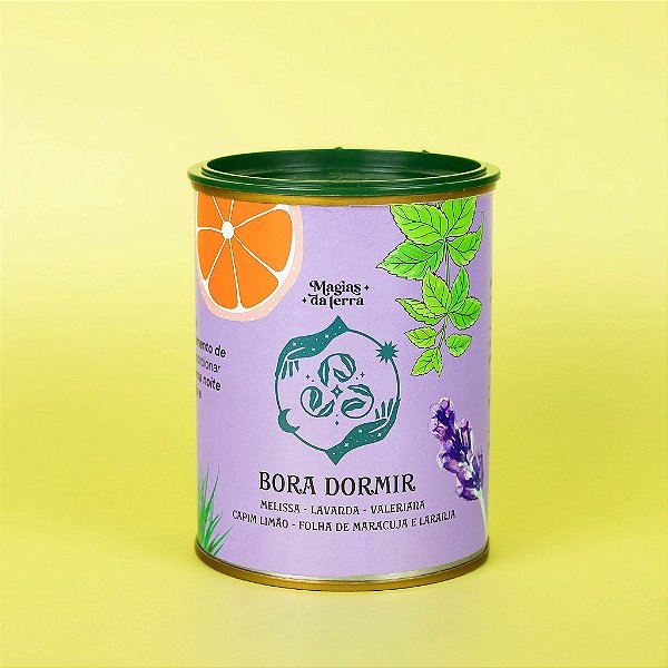 Chá Infusão Bora Dormir Lata (Preço Sugerido de Venda: R$50,00)