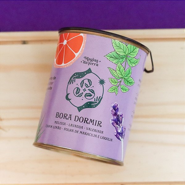 Chá Infusão Bora Dormir (Lata) (Preço Sugerido de Venda: R$50,00)
