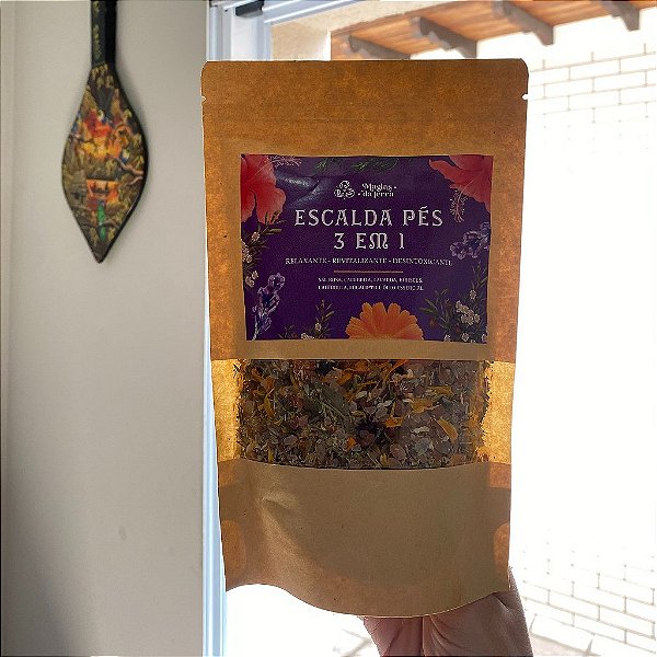 Escalda Pés 3 em 1 Refil 5 utilizações (Preço Sugerido de Venda R$49,90)