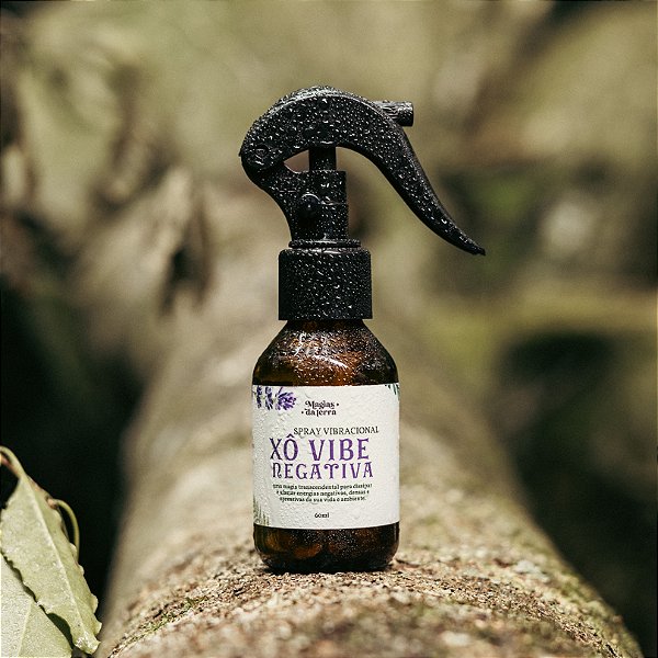 Spray Vibracional Com Óleos Essenciais Limpeza Energética Efeito Relaxante 60ml (Pocket) (Preço sugerido R$35,00)