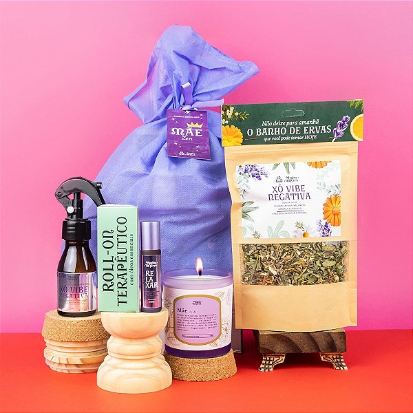 Kit Presente Mãe Zen (P) (Preço Sugerido R$180,00)