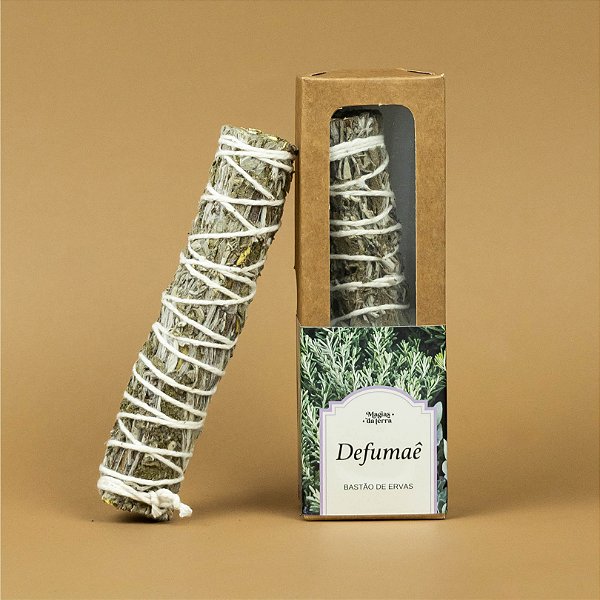 Bastão de Ervas para Defumação Purificação e Descarrego (Sálvia Sagrada) (Preço Sugerido de Venda: R$42,00))
