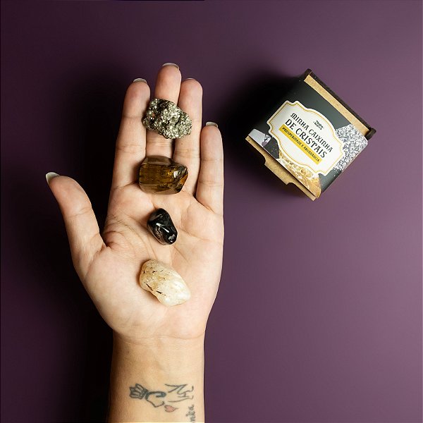 Kit Cristais Prosperidade e Abundância (Preço Sugerido de Venda:44,90)