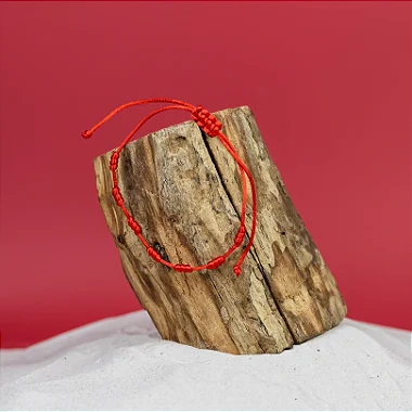 Pulseira Kabbalah dos 7 nós Tradicional (Escudo Energético) (Preço Sugerido de Venda: R$16,00)