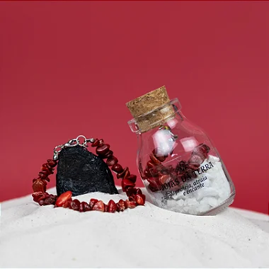 Pulseira de Coral Vermelho (Autoconfiança e Sensualidade)