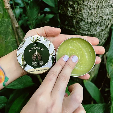 Bálsamo Respirar Bem 50g Com Óleos Essenciais Para Alivio (Preço Sugerido de Venda: 55,00)