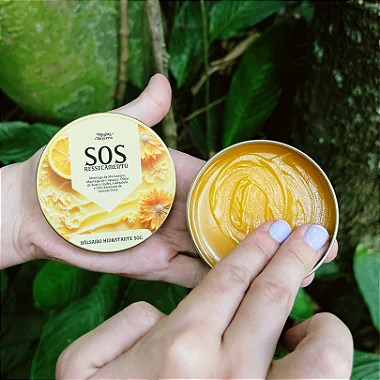Bálsamo Natural SOS Ressecamento Hidratante Áreas Ressecadas do Corpo 50g (Preço Sugerido de Venda: 49,90)