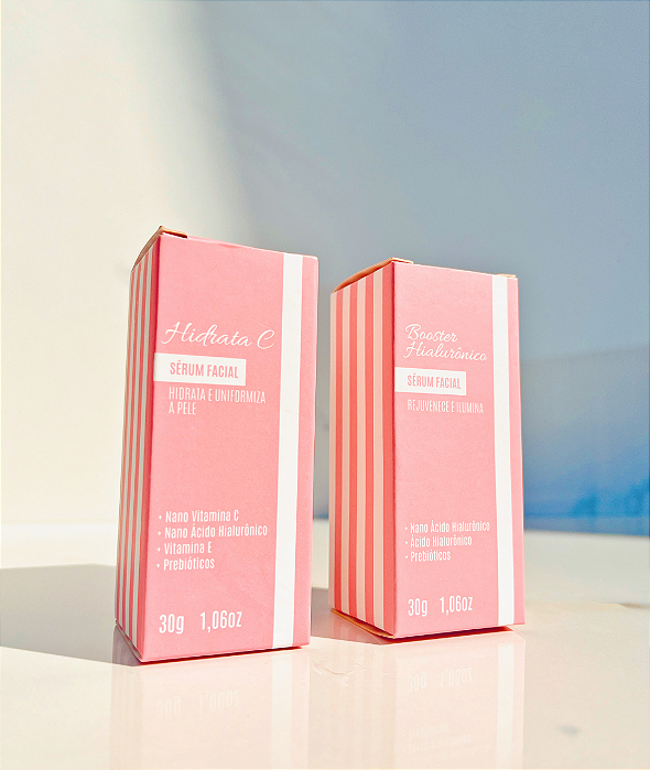 Kit Séruns - Hidrata C + Booster Hialurônico