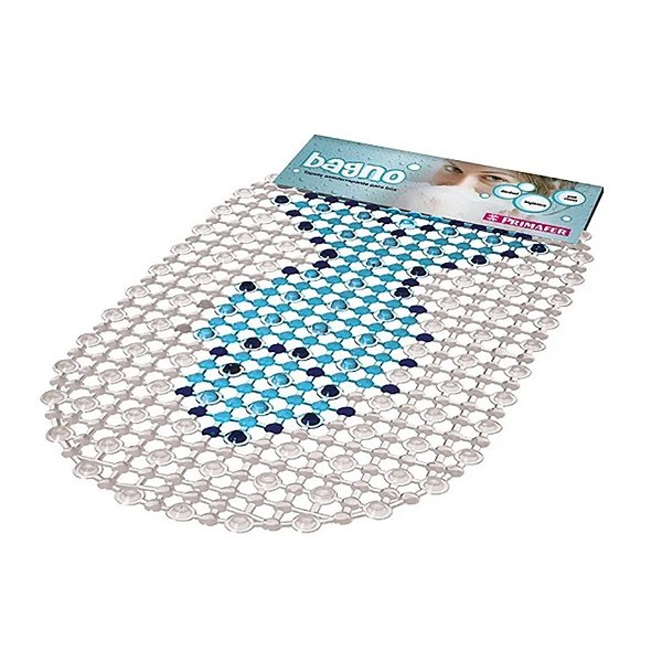 Tapete Pvc Para Box Relevo Peixe 69x39cm Atlas