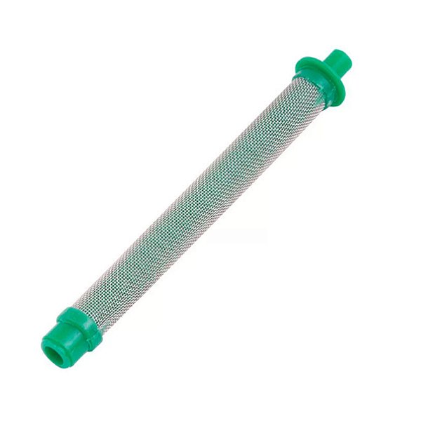 Filtro Pistola De Pintura S/Rosca Malha Inox Nauber Verde