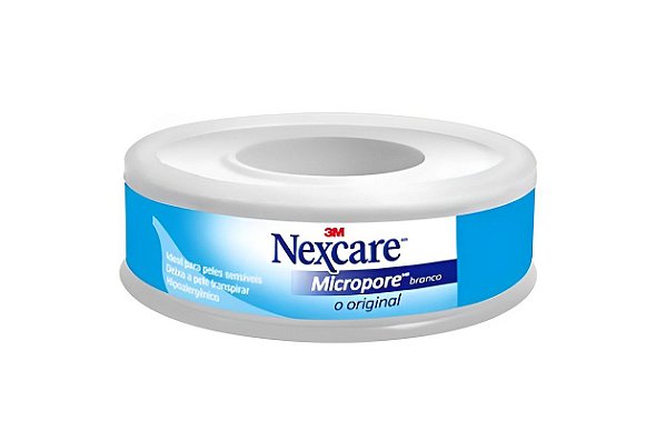 Fita Micropore Branca Nexcare 25mm x 4,5m