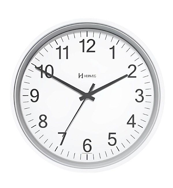 Relógio De Parede Moderno 22cm Herweg 6101 Cores