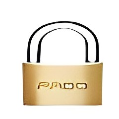 Cadeado Pado Armário Mala Janela Latão Maciço Haste Aço 20mm
