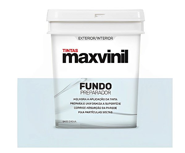 Fundo Preparador Base Agua Parede 3,6lts Maxvinil