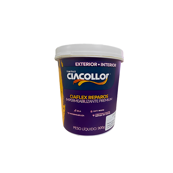 Impermeabilizante Para Reparos 0,900 Gr - Ciacollor Incolor