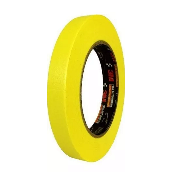 Fita Crepe Automotiva De Alta Performance - 16mm X 40m - 3m