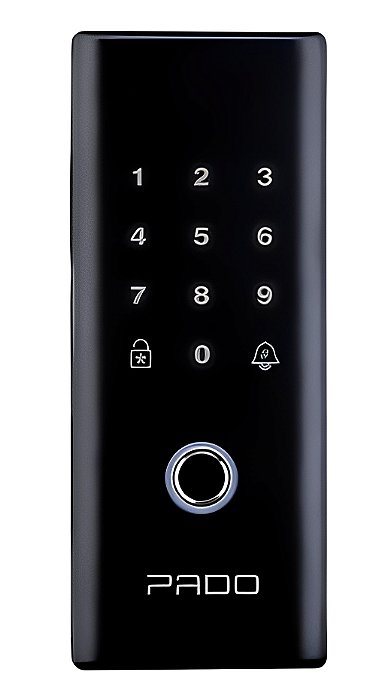 Fechadura Digital Biométrica P/ Porta De Vidro Fdv-200 Pado