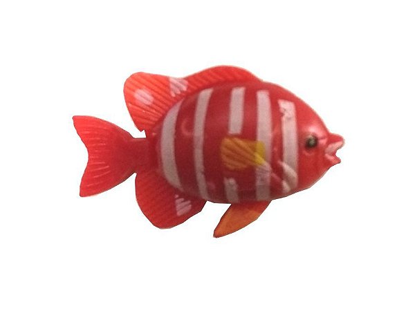 SKRw PEIXE FLUTUANTE F-66D COM 1 UN.(VERMELHO/LIST