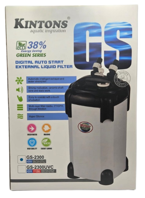 FILTRO EXTERNO CANISTER  -  KINTONS GS-2300 110v