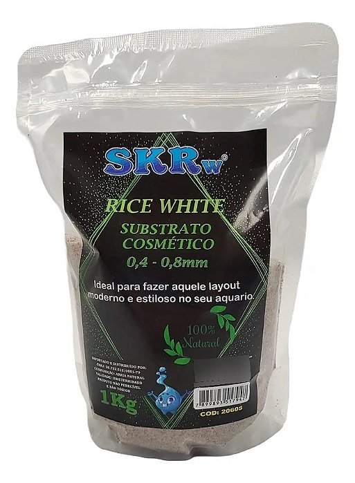 SKRw SUBST. COSMETICO RICE WHITE 0,4 A 0.8MM KL