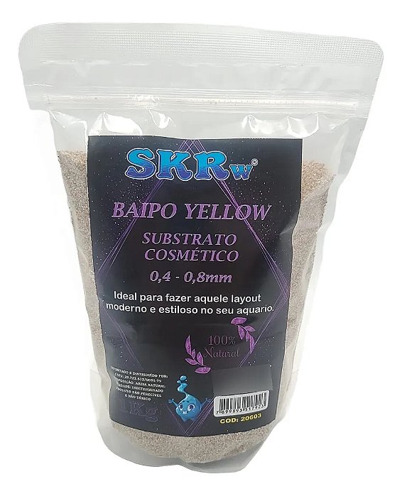 SKRw SUBST.COSMETICO BAIPO YELLOW 0,4 A 0,8MM KL