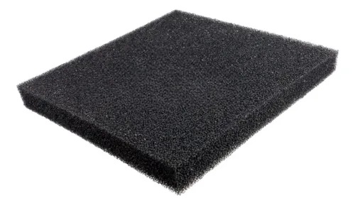 ESPONJA BIOLOGICA 50X50X3CM PPI15 PRETA