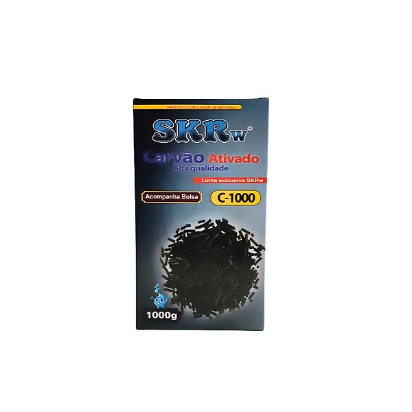 CARVAO ATIVADO PELET SKRw COM BOLSA  1 kg