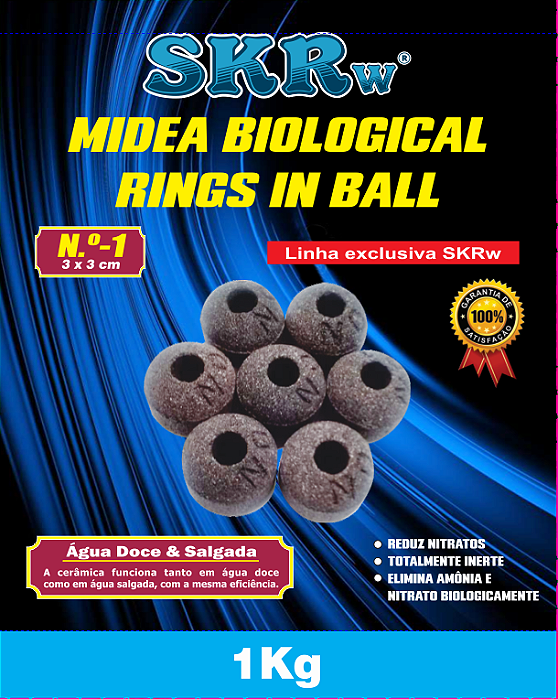 MIDEA NO-1 BIOLOGICAL RINGS IN BALL SKRw 1K