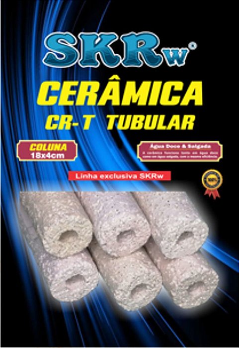CERAMICA TUBULAR SKRw 18X4CM COLUNA 6-UNI.