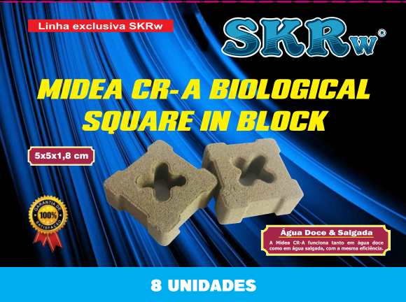 MIDEA BIOLOGICAL SQUARE IN BLOCK SKRw 8 UN.5x5x