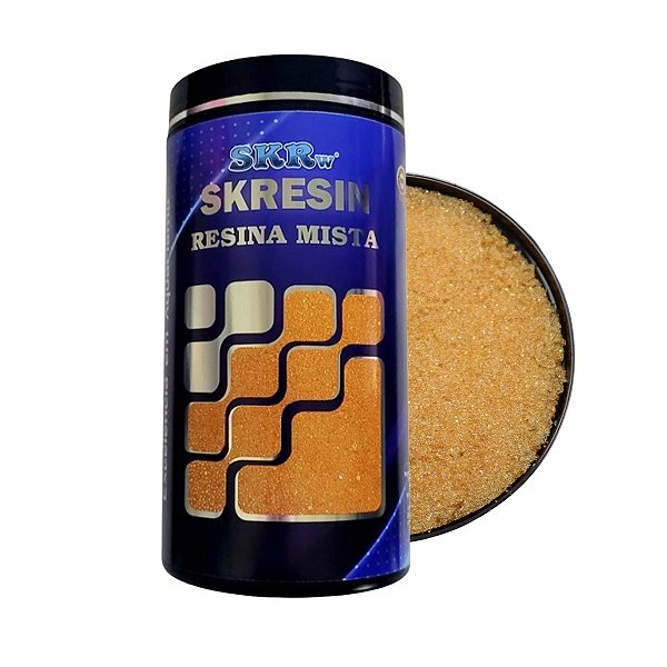 RESINA MISTA 40% CATIÔNICA 60% ANIÔNICA 1LT/700ML SKRESIN SKRw