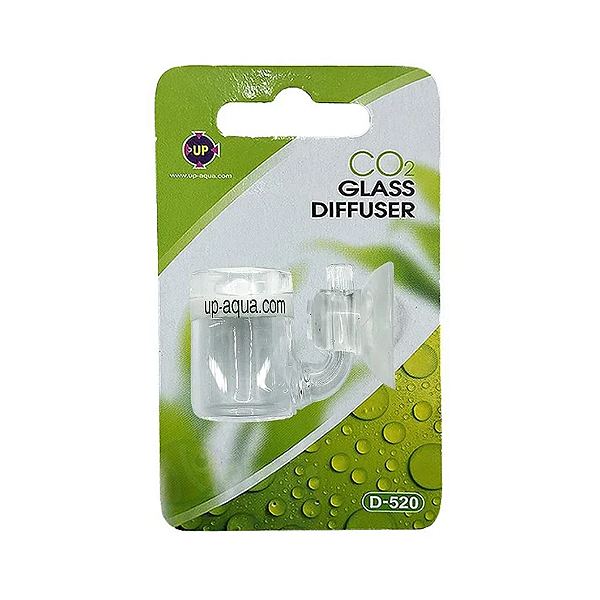 UP-AQUA DIFUSOR DE CO2 20MM DE VIDRO 25MM D-520