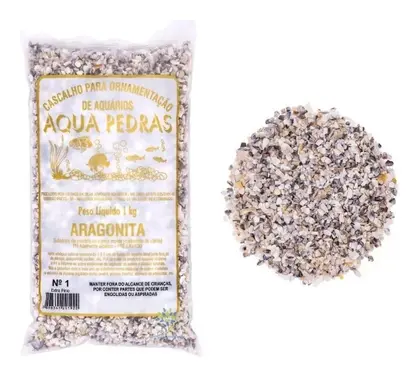 AQUAPEDRAS ARAGONITA Nº1 FINO 1KG