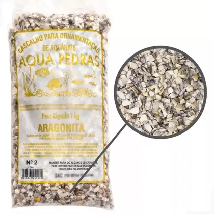 AQUAPEDRAS ARAGONITA Nº2 MEDIO 1KG