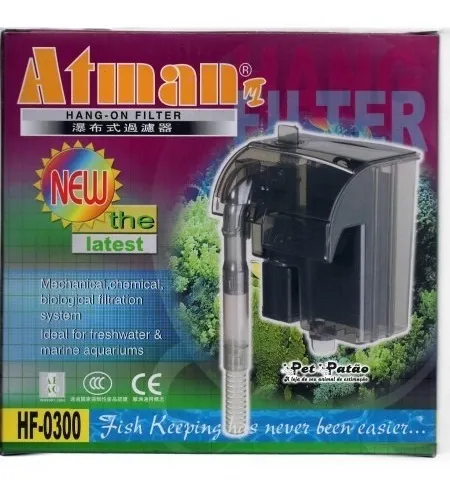 ATMAN FILTRO EXTERNO HF-0300 300L/H 220V