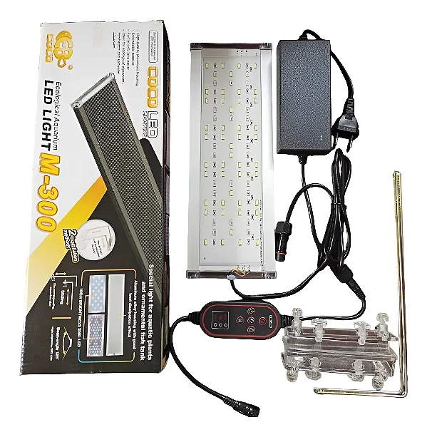 COCO FISH LUMINARIA M-300 30 A 40x10CM 24W FULL SP