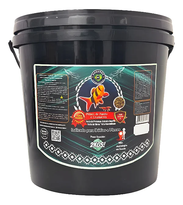 MARAMAR PEIXES DE FUNDO CRUST. 2000G PELLET GR