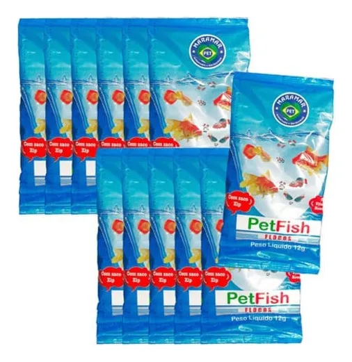 MARAMAR PETFISH FLOCOS CARTELA 30 UNIDADE 12G