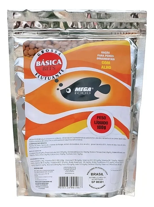 MEGA FOOD BITS BASIC GROSSA 100G
