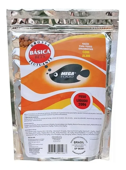 MEGA FOOD BITS BASIC GROSSA 200G