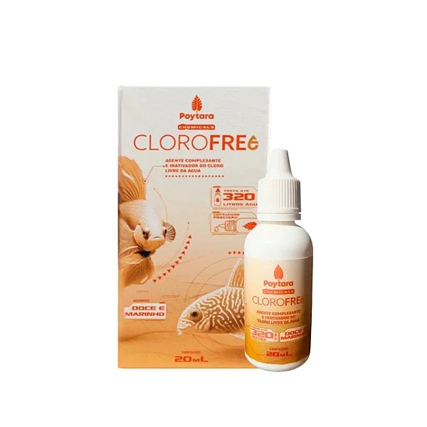 POYTARA CHEMICALS CLOROFREE 20ML - ANTICLORO